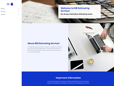 DB Estimating screenshot