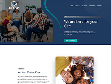 Thrive Behavioral Care screenshot