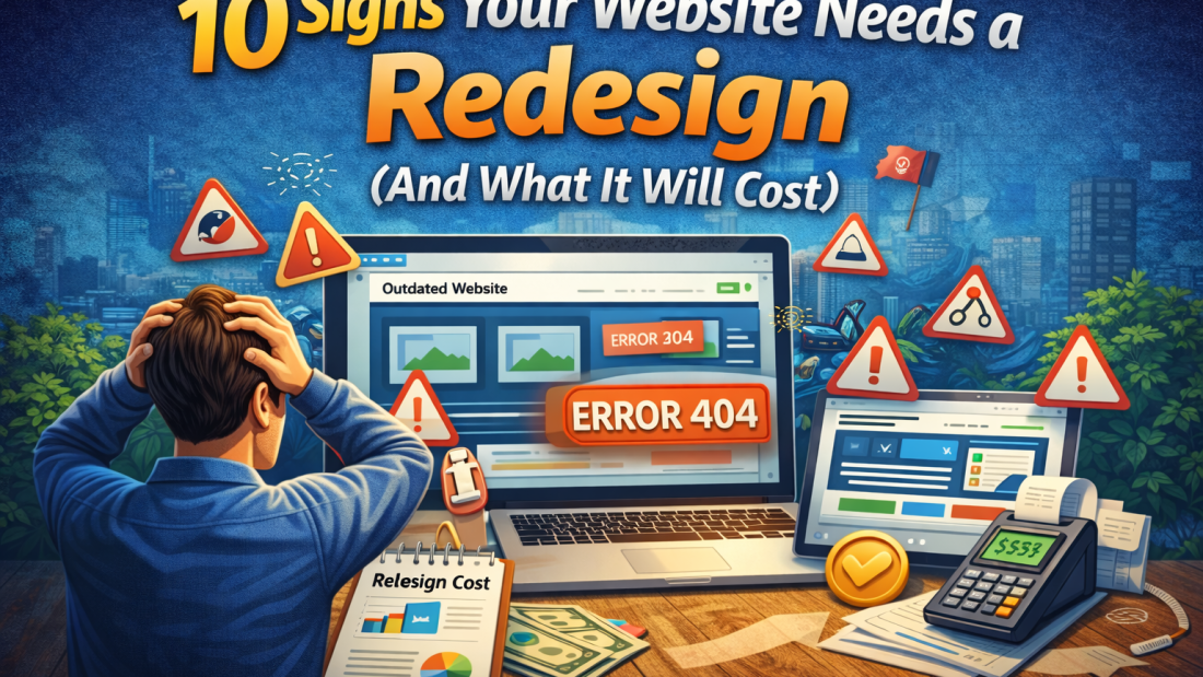 10 Signs Your Website Needs a Redesign (And What It Will Cost)