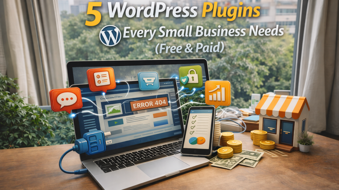 5 WordPress Plugins Every Small Business Needs